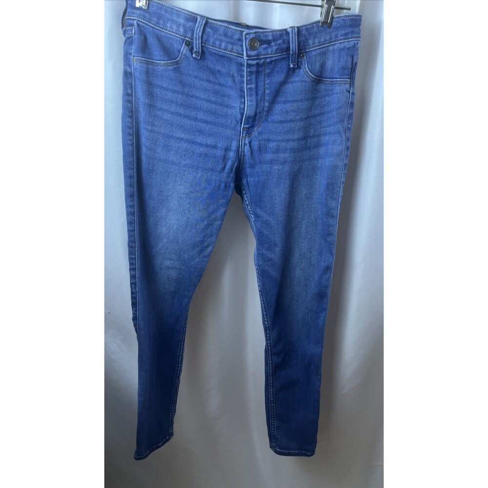 Abercrombie & Fitch The Jean Legging Denim Skinny Mid Rise Size 29 Preppy City